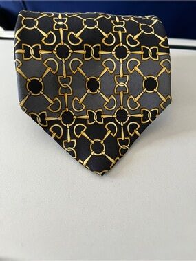 Paolo Gucci Horsebit Equestrian Men’s Tie
